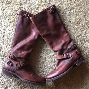 Frye Veronica Tall Back-Zip